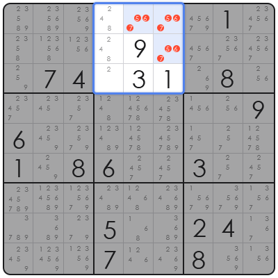 easy sudoku 4x4